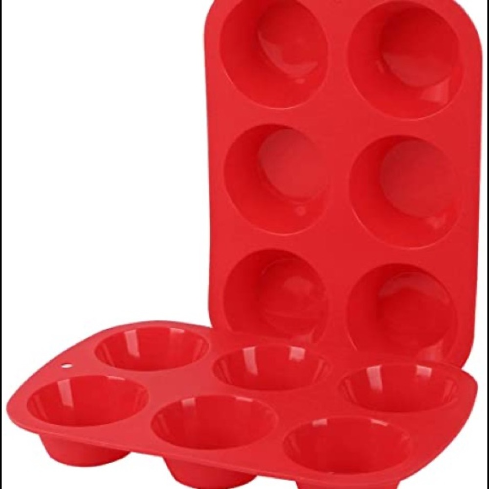 Elbee Home 621 Premium 6 Cupcake Muffin Baking Pan